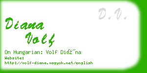 diana volf business card